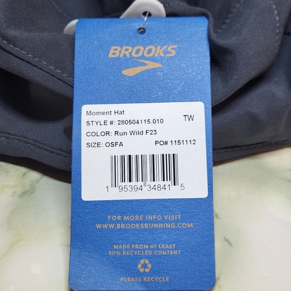 Brooks Moment Running Hat Wild F 23 Women's  One Size - Picture 8 of 9